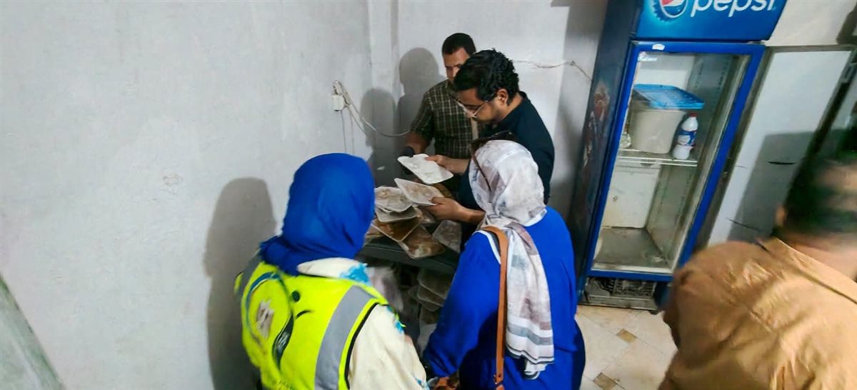 جانب من الحملة التفتيشية