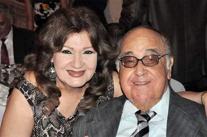 حسن مصطفى وزوجته ميمي جمال