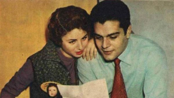 فاتن حمامة وعمر الشريف