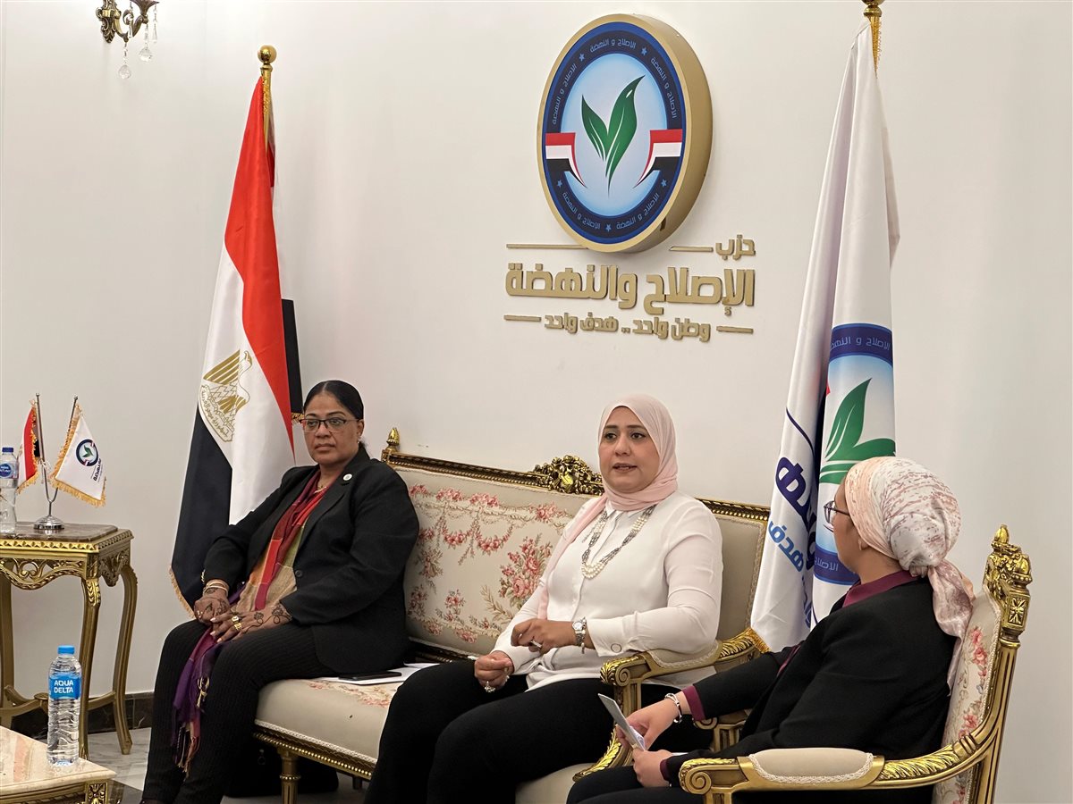 حزب الإصلاح والنهضة ينظم صالونًا سياسيًا حول تمكين المرأة