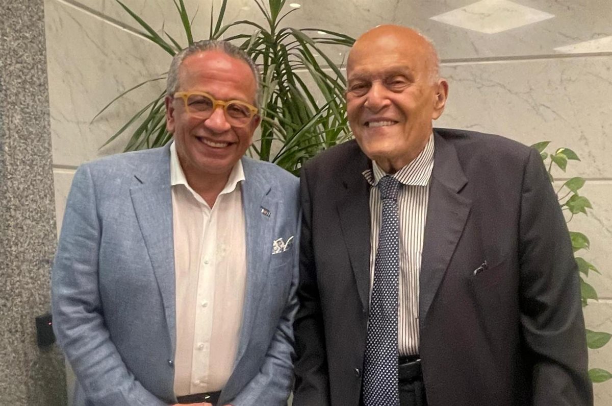 عمرو الجنايني والدكتور مجدي يعقوب