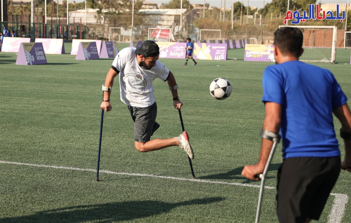 دوري كرة القدم لأصحاب الساق الواحدة - تصوير : معاذ النجار
