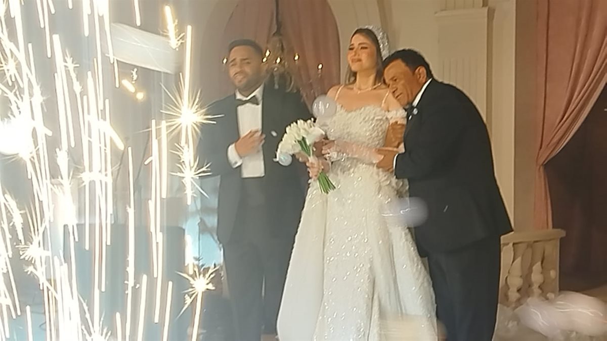 حفل زفاف مميز لابنة محمد فؤاد