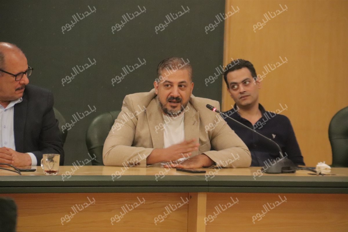 تأبين الكاتب الراحل محمد الدسوقي - تصوير محمد عدلي