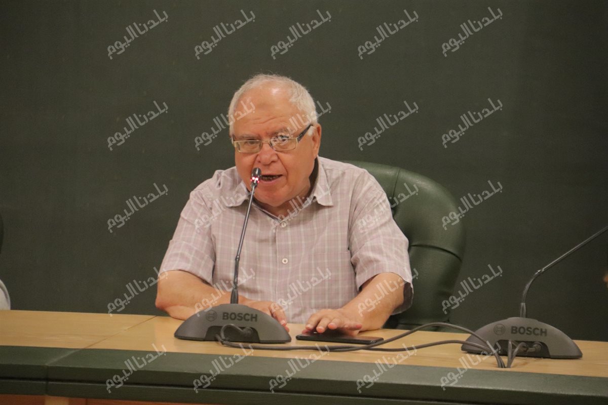 تأبين الكاتب الراحل محمد الدسوقي - تصوير محمد عدلي