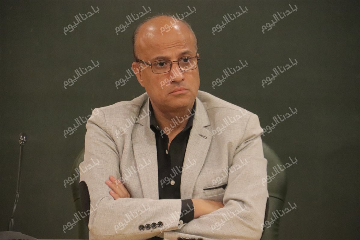 تأبين الكاتب الراحل محمد الدسوقي - تصوير محمد عدلي