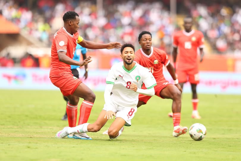 مباراة منتخب المغرب أمام كينيا
