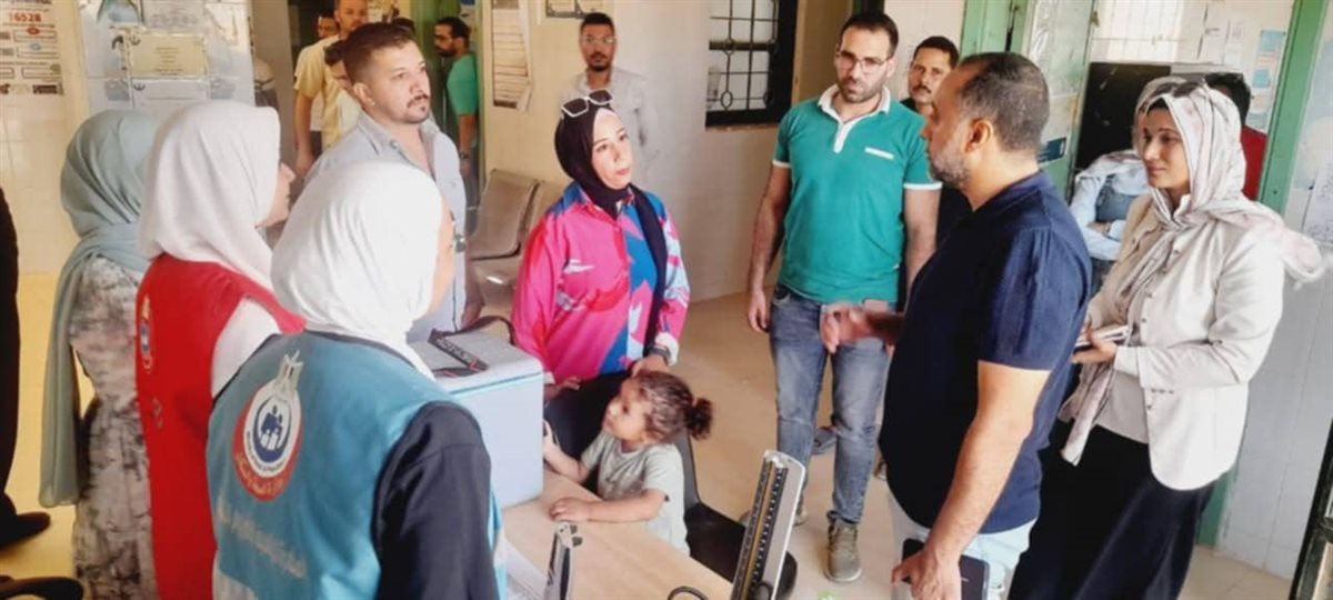 زيارة مفاجئة لوكيل صحة شمال سيناء على وحدات الوسط ورفح والشيخ زويد 