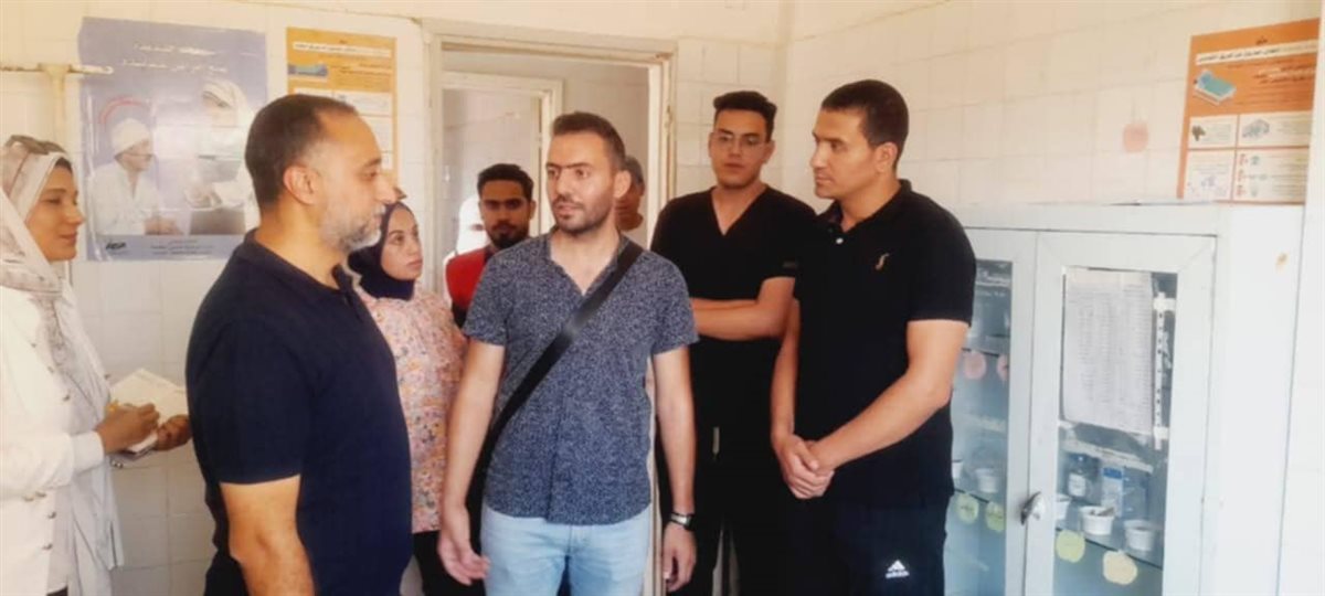 زيارة مفاجئة لوكيل صحة شمال سيناء على وحدات الوسط ورفح والشيخ زويد 