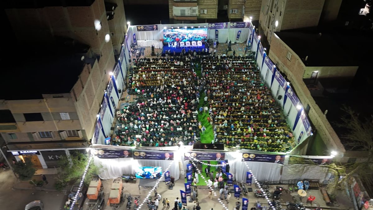 حضور جماهيري حافل في مؤتمر المرشح عبدالله خالد مصطفى بدائرة المرج