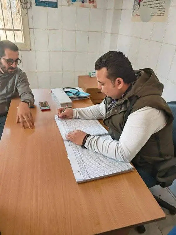 الدكتور احمد النس ونائبه