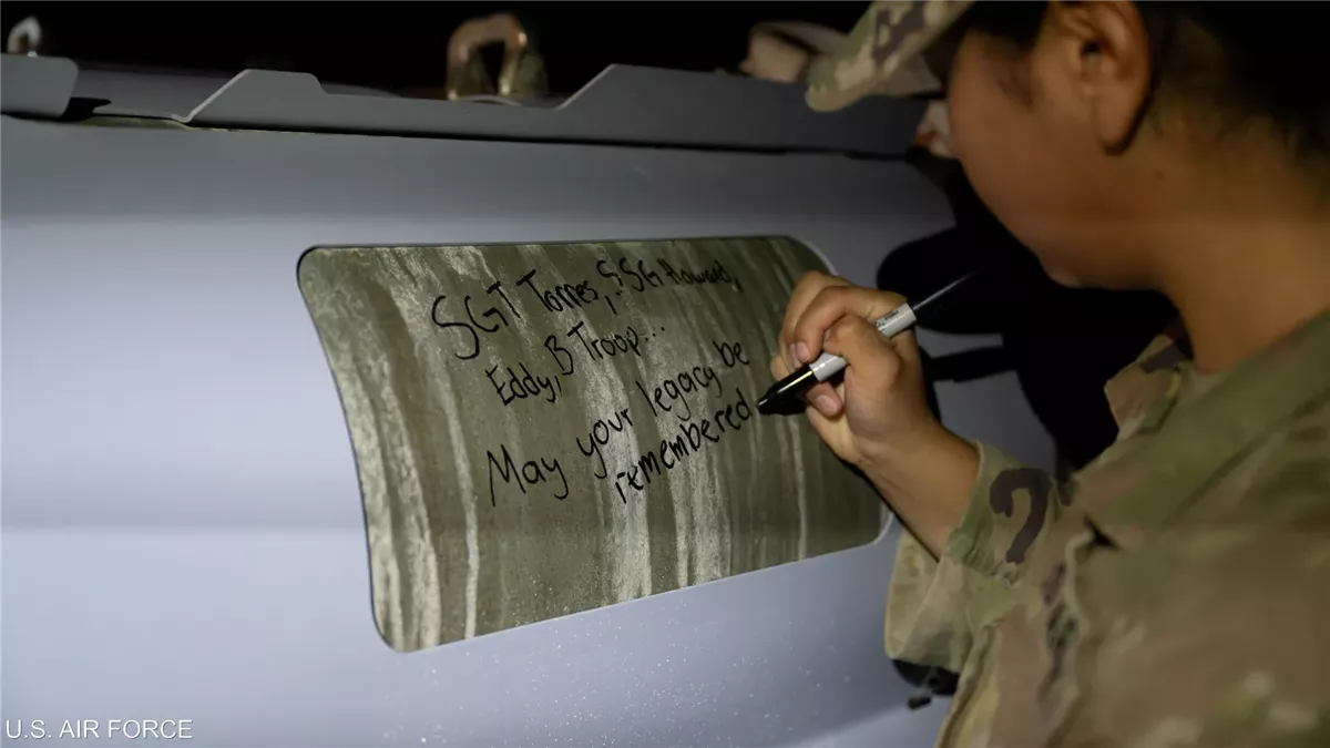 رسالة من جندي أمريكي قبل الضربة الأمريكية السورية