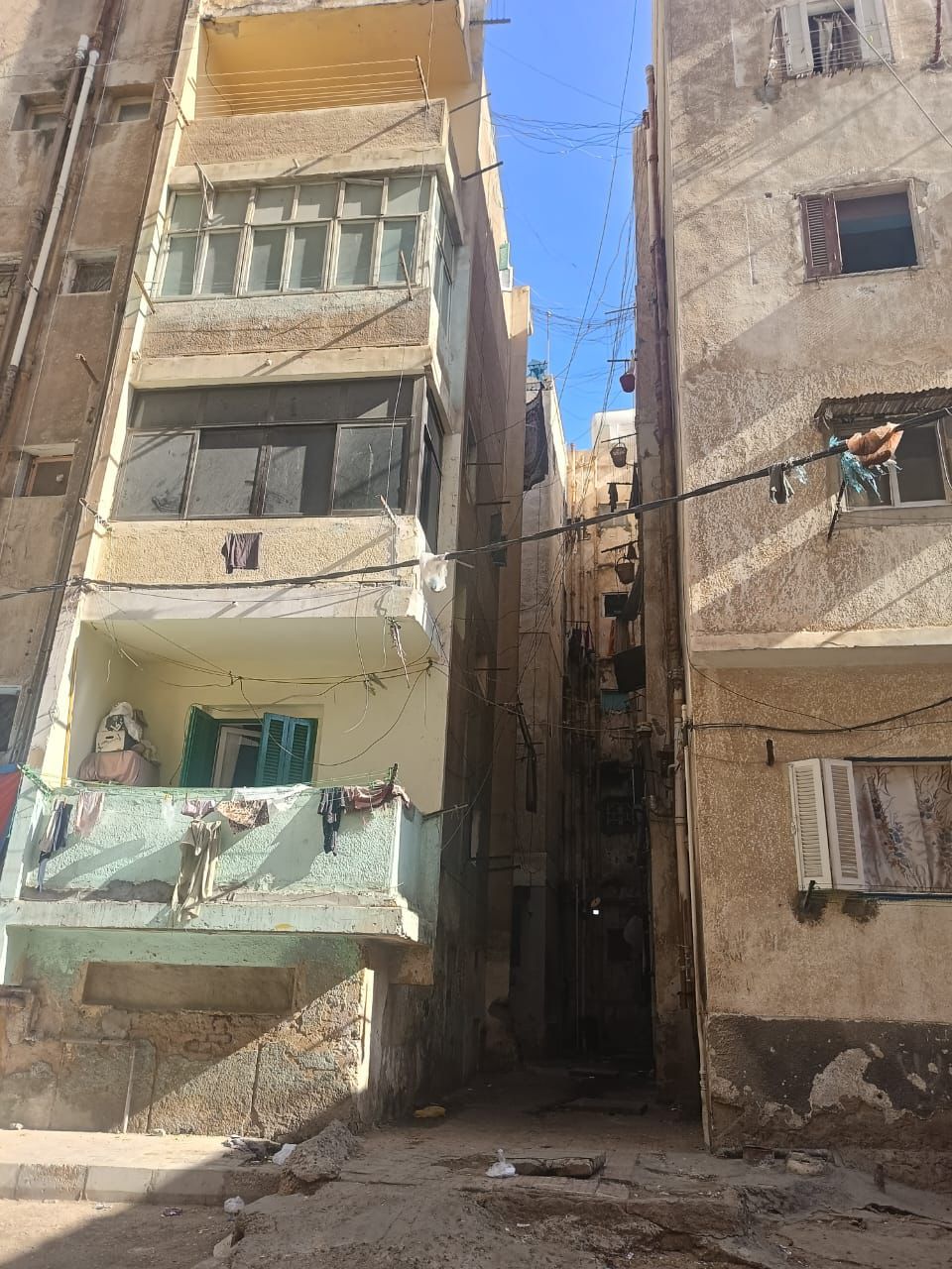 الإيجارات المتراكمة على سكان مساكن الإيواء بمنطقة بن زولاق بالإسكندرية&nbsp;