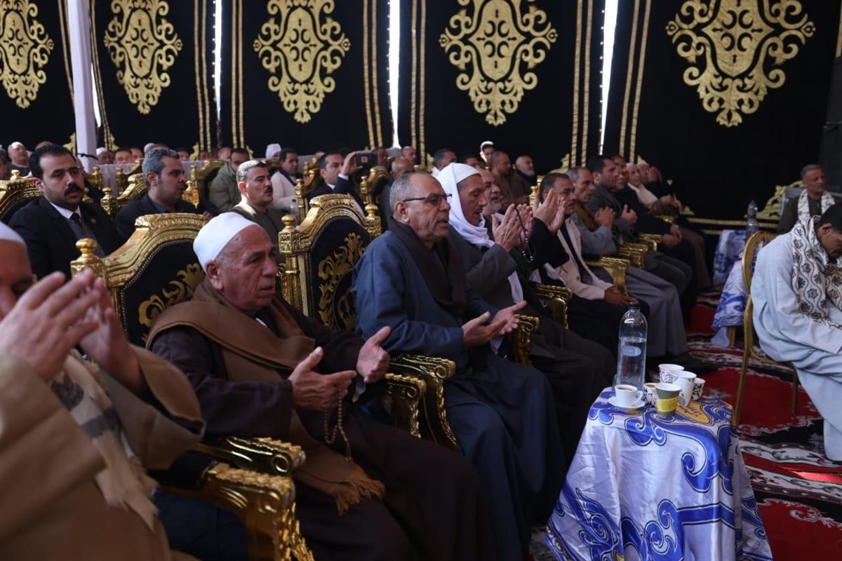 إنهاء خصومة ثأرية استمرت لفترة من الزمن بين عائلتي «أبو وهدان» و**«أبو مشهور»