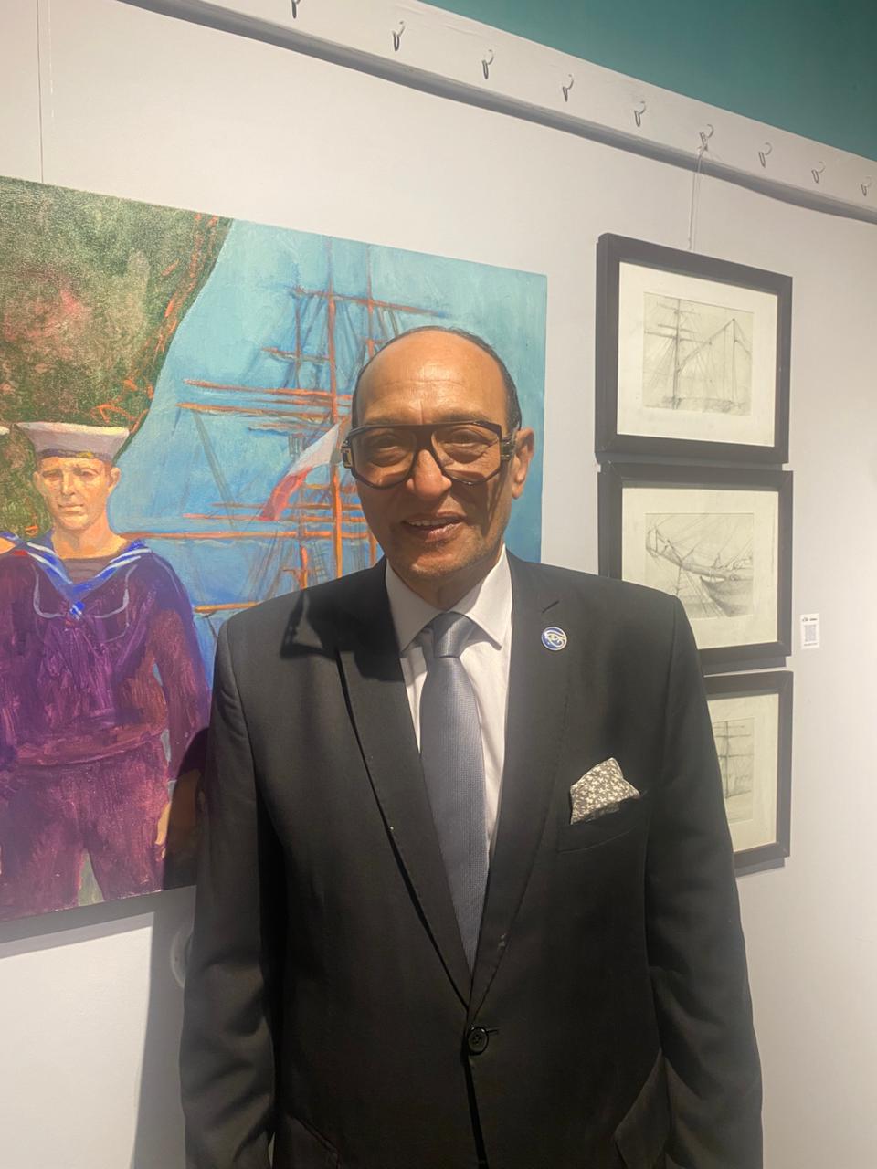 حسن وصفي، نقيب الفنانين التشكيليين بالإسكندرية