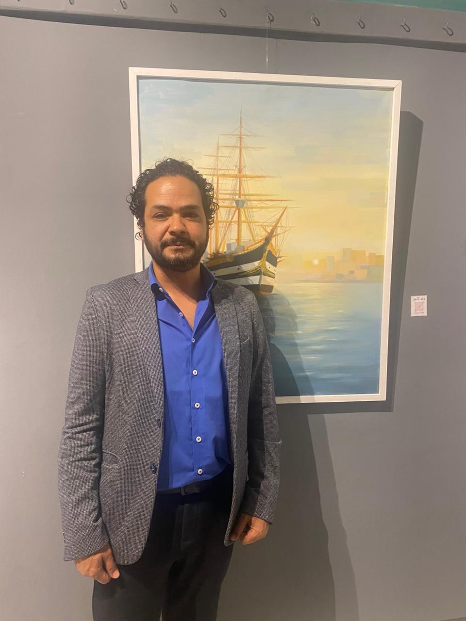 &nbsp;الدكتور عادل مصطفى، كوميسير المعرض