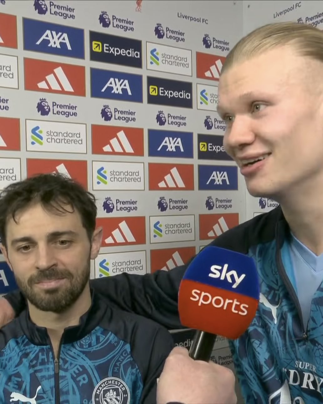 هالاند وبيرناردو سيلفا&nbsp;