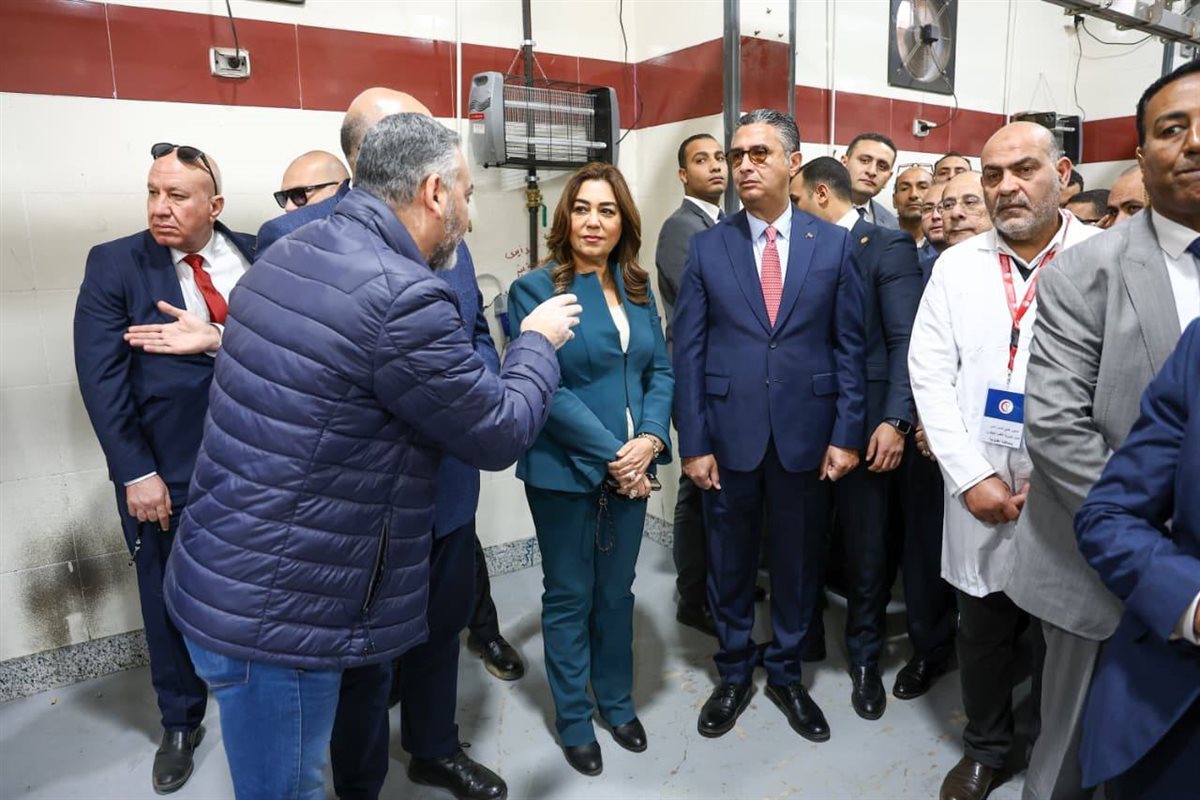 محافظ القليوبية ووزيرا التموين والتنمية المحلية يفتتحون مجزر كفر شكر نصف الآلي
