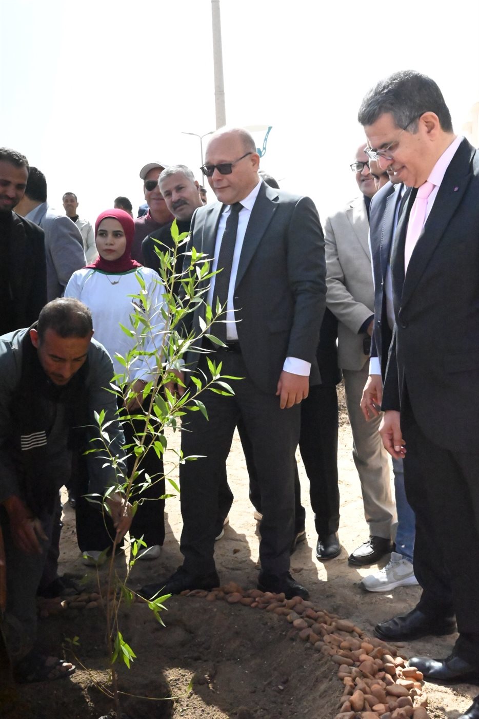 جانب من مشاركة رئيس الجامعة&nbsp;