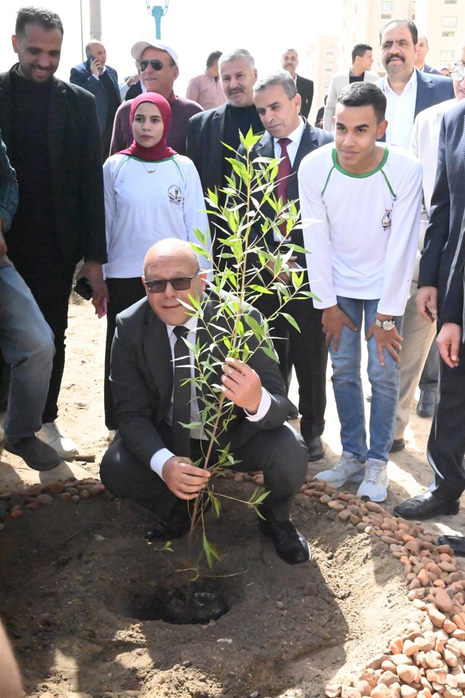 جانب من مشاركة رئيس الجامعة&nbsp;