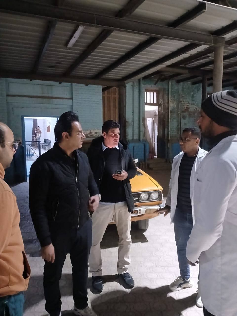 وكيل الوزارة بمستشفى اخميم