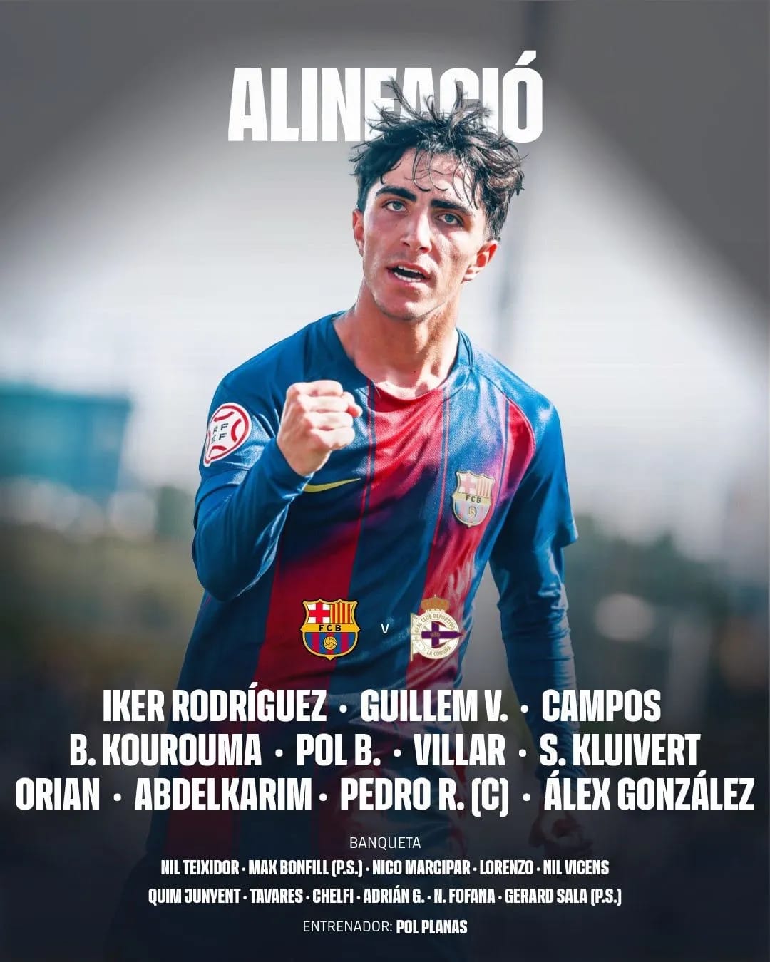 تشكيل برشلونة أمام ديبورتيفو لاكورونيا