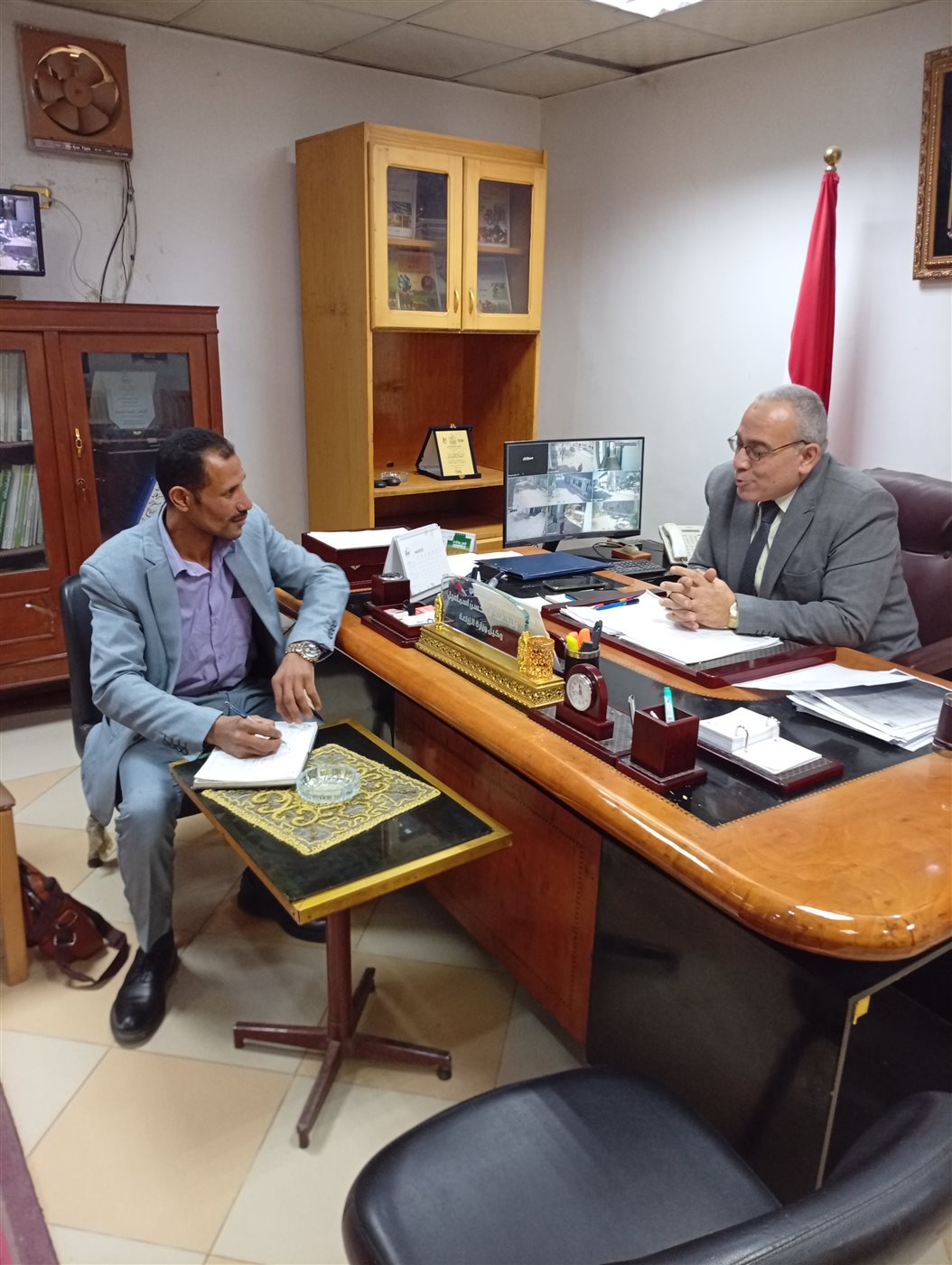 حوار مع وكيل وزارة الزراعة&nbsp;