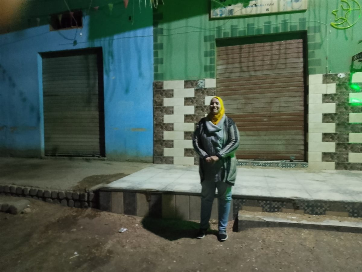 ناديه ابو عقرب رئيس مجلس قروي الصفيحة&nbsp;