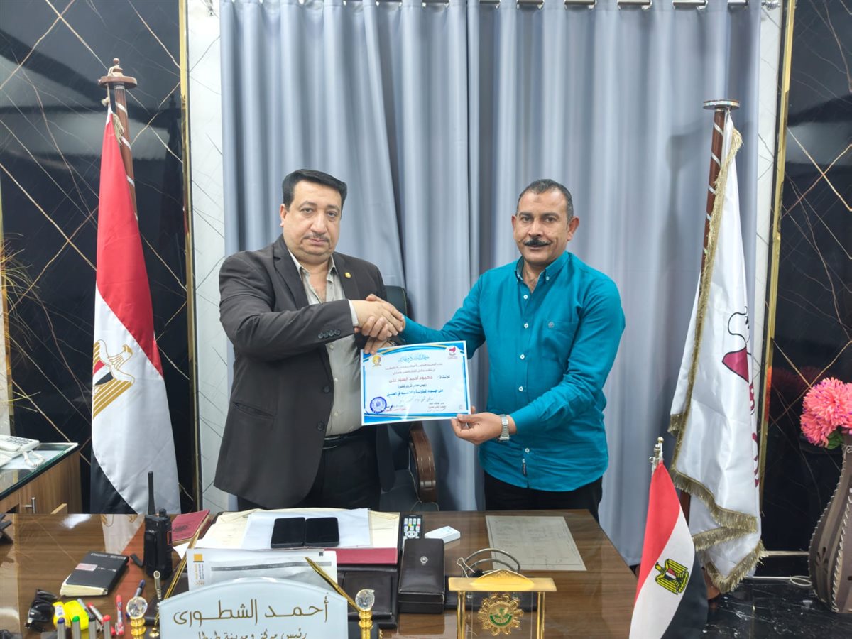 أحمد الشطوري مع محمود احمد السيد&nbsp;