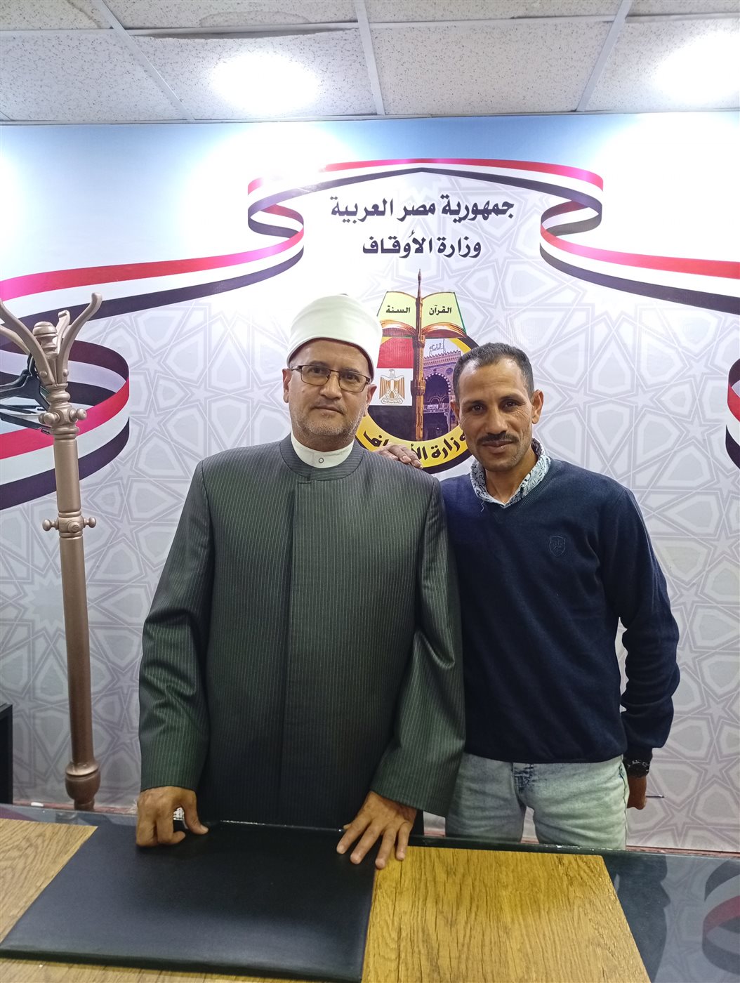 أحمد سالم والدكتور عبد المجيد الكرماني&nbsp;