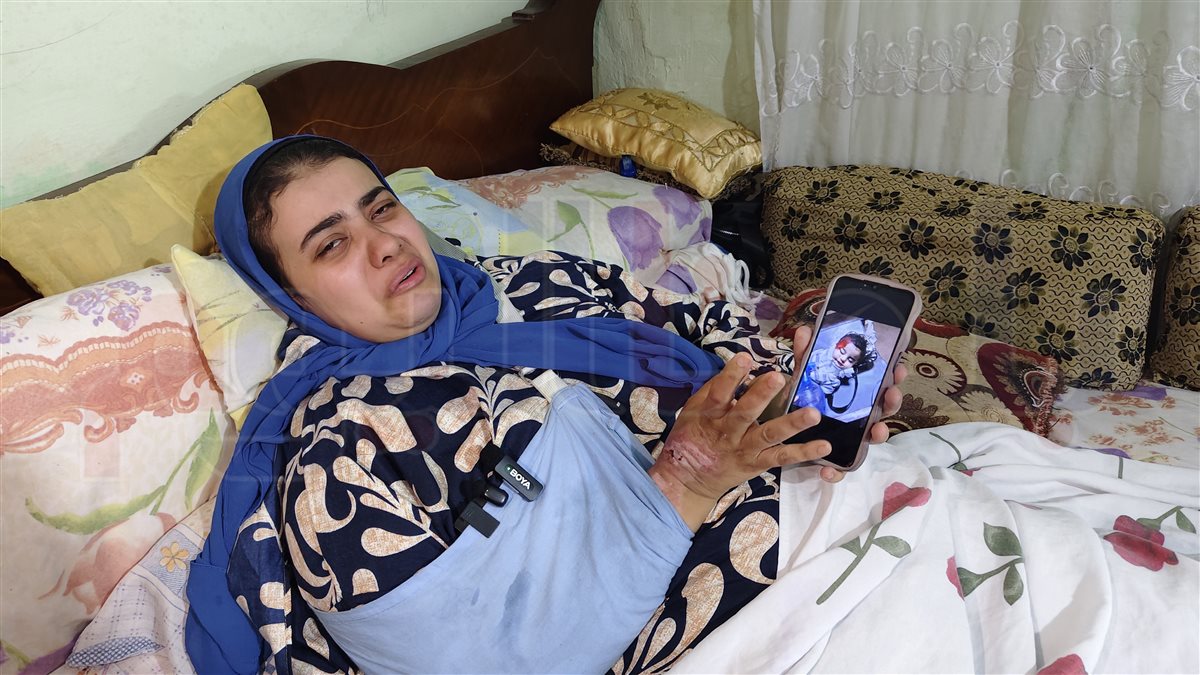 سماح والدته الطفل الضحية