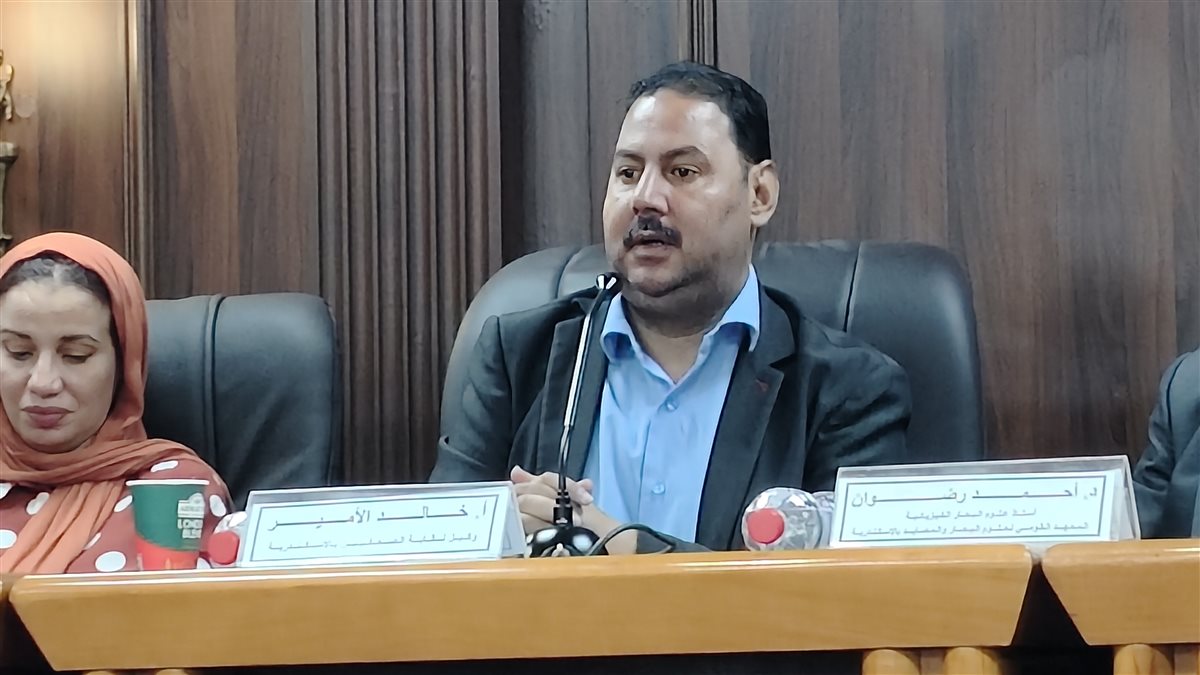 الاستاذ خالد الامير وكيل نقابة الصحفيين في الإسكندرية