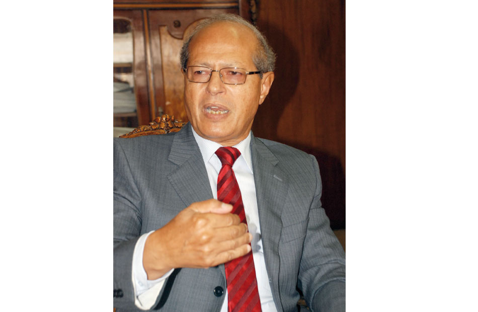 السفير رخا أحمد حسن مساعد وزير الخارجية الأسبق