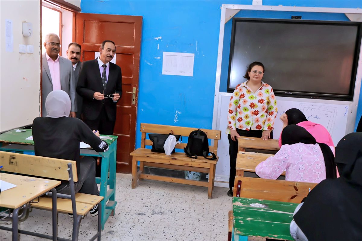 محافظ سوهاج من داخل الجان