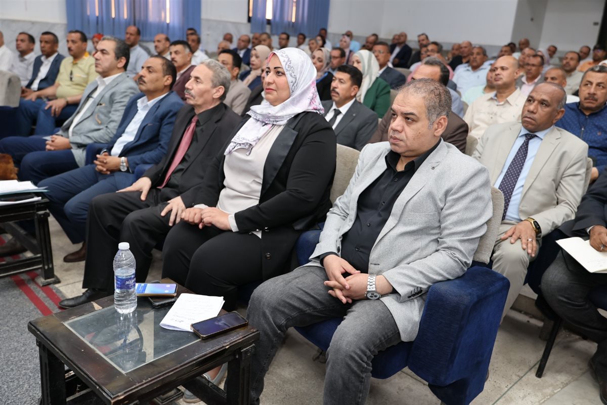 اثناء القاء مع القيادات الجديدة
