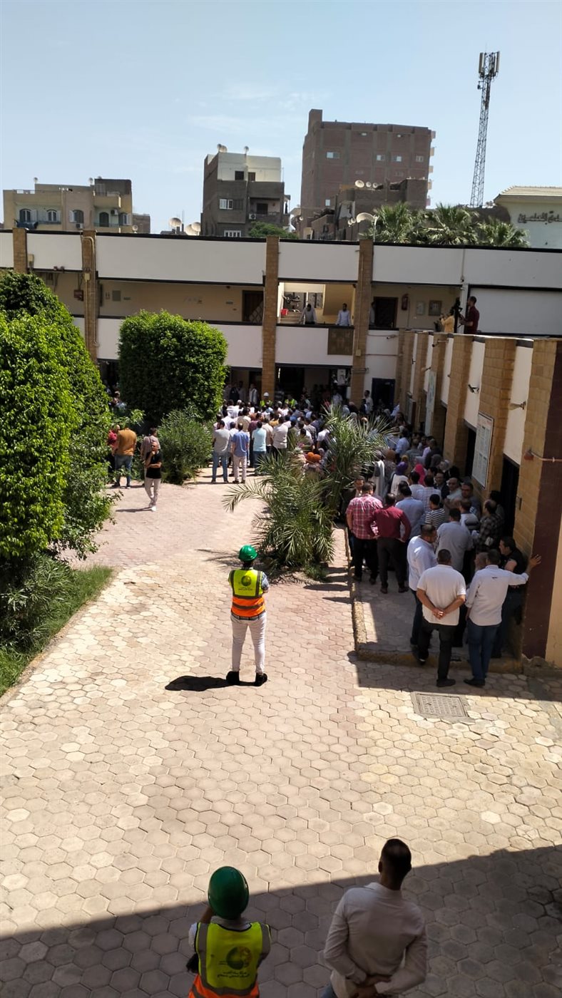 من داخل شركة مياه الشرب والصرف الصحى بسوهاج إثناء التدريب&nbsp;