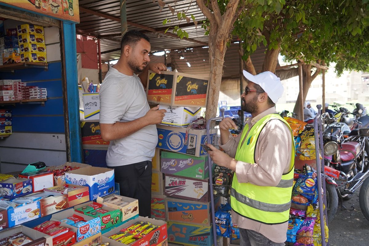 اثناء استطلاع الرأي في الشارع
