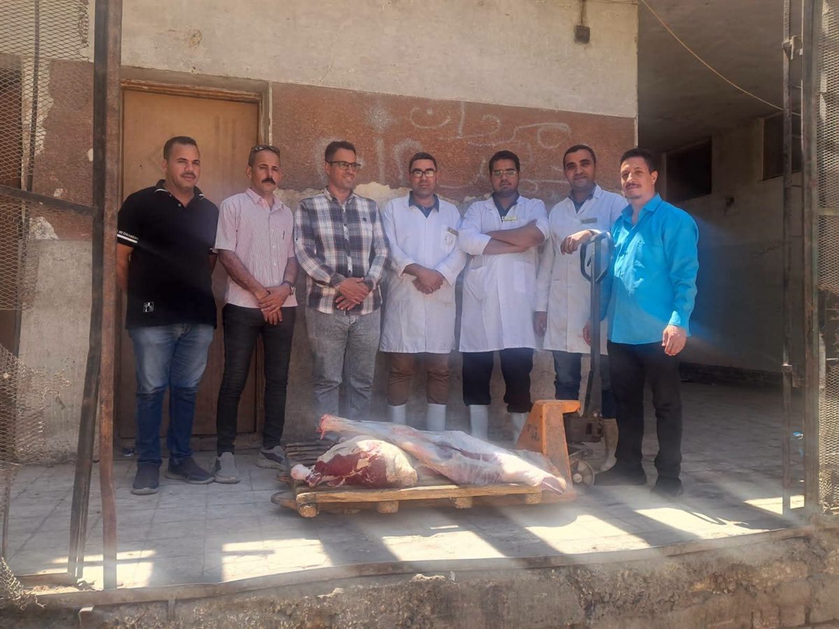 لجنة الضبط من مدرية الطب البيطري