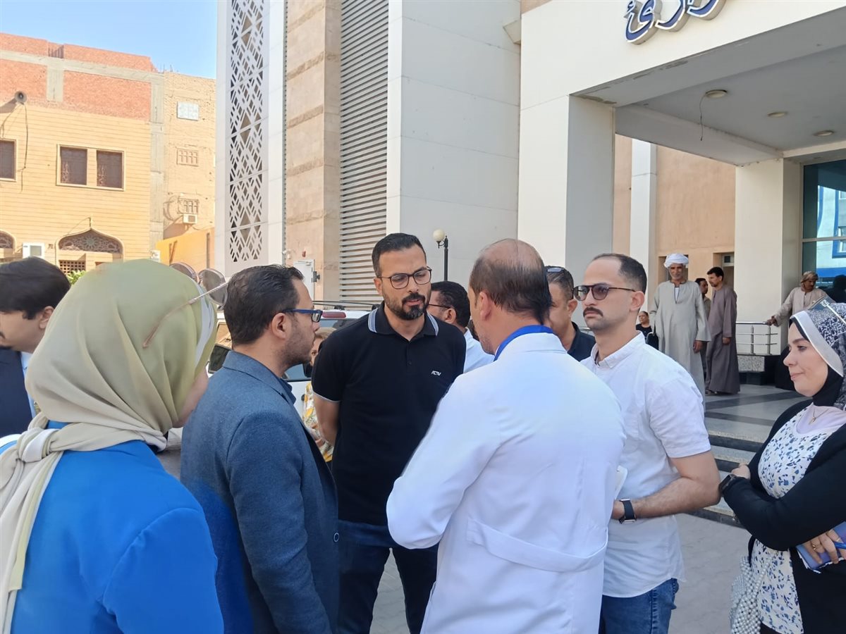 من داخل مستشفى طهطا العام