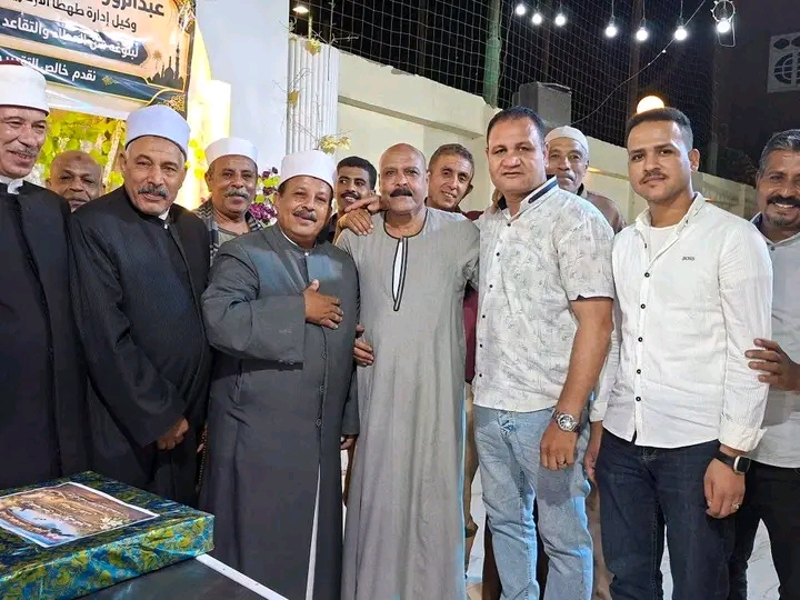 جانب من تكريم الشيخ عبد الرؤوف امين