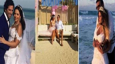 «من القاعة للبلاج».. موضة أفراح المشاهير على الشاطئ