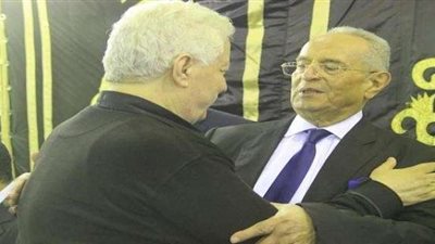 مرتضى منصور وفريد الديب يقدمان واجب العزاء في شقيق بهاء أبو شقة