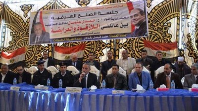 إنهاء خصومة ثأرية بين عائلتين بالإسماعيلية