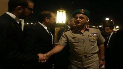 قائد المنطقة الشمالية العسكرية يحضر عزاء والد النائب محمد فؤاد (صور)