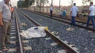 مصرع شخص بعد سقوطه من أعلى قطار جنوب بني سويف