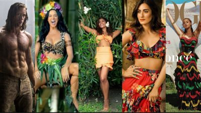 ملكات الغابة.. فنانات استعرضن أنوثتهن في الغابات لجذب ”طزران“