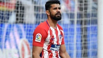 كوستا يحرز هدف التعادل  لأتلتيكو مدريد  امام ماناكو