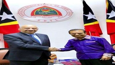 سفير مصر لدى إندونيسيا يلتقي رئيس وزراء تيمور الشرقية