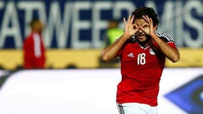 مروان محسن يتقدم بهدف لمصر