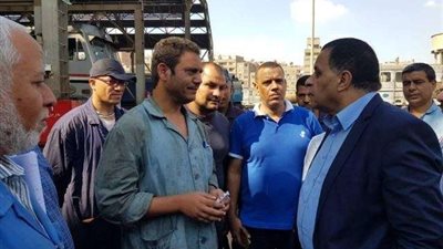 بالتفاصيل..  جولة رئيس هيئة السكة الحديد لورش الجرارات